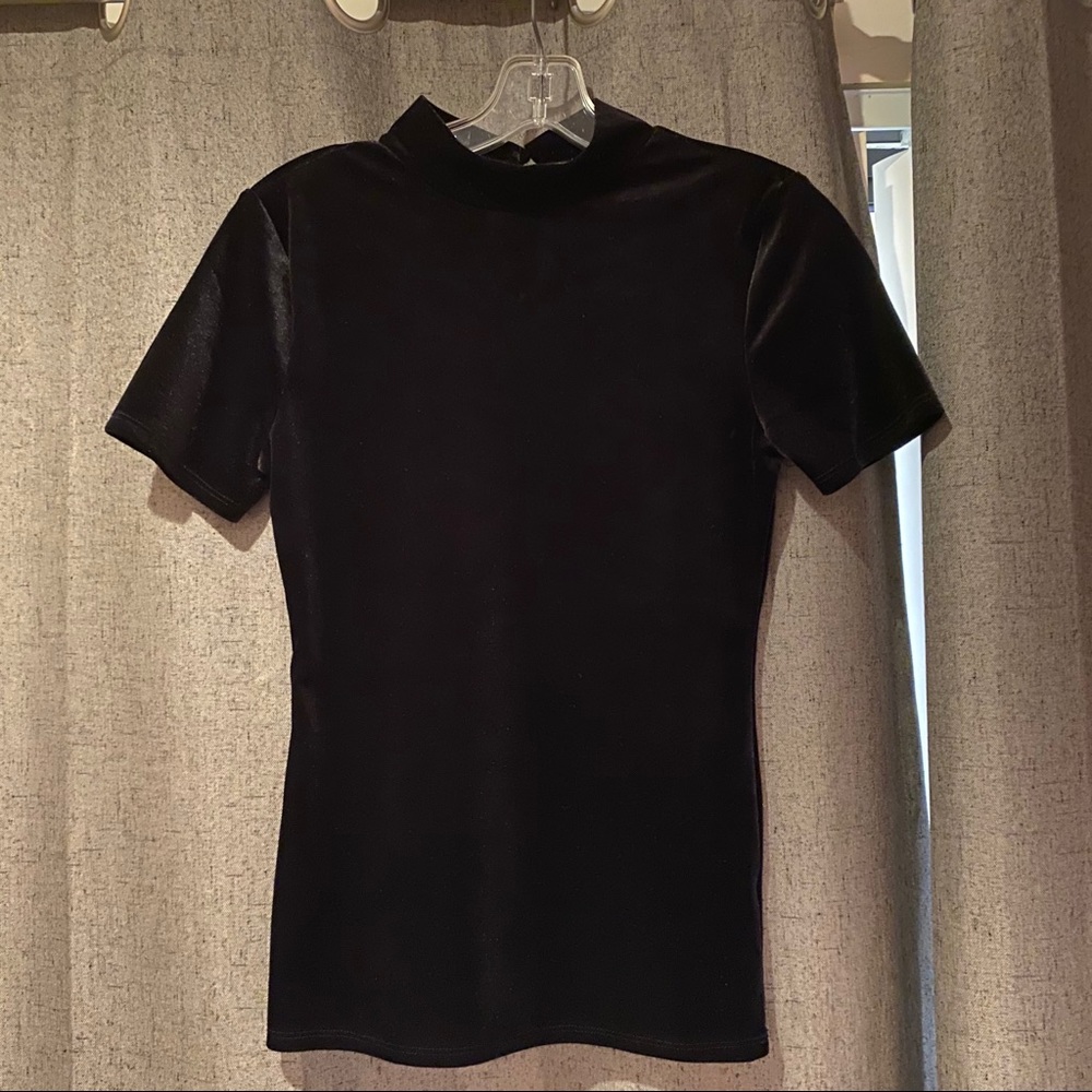 Suede top